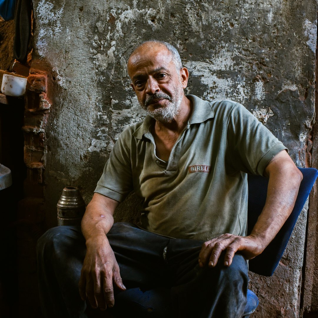 Portrait of a Turkish man camera instructor
